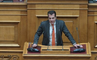 Θάνος Πλεύρης Ομιλία στη Βουλή Νομοσχέδιο για αντιμετώπιση της οπαδικής βίας 01.02.2024