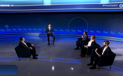 Ο Θάνος Πλεύρης στο «Press Talk», ERT News 20.10.2025